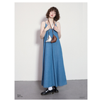 Momogigi Retro Mini Kruvasan Boyunluk Kadın Cüzdan